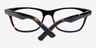 Retro09 Tortoise AcetateEyeglass Frames from EyeBuyDirect, Closed View