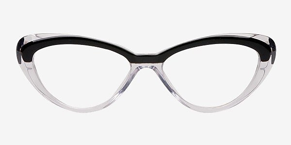 Gryazi Black/Clear Acetate Eyeglass Frames