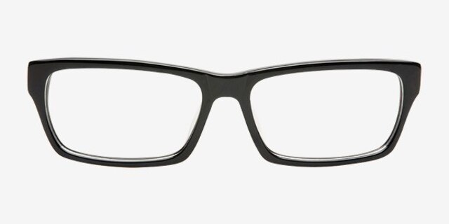 Kartaly Black & Tortoise AcetateEyeglass Frames from EyeBuyDirect, Front View