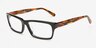 Kartaly Black & Tortoise AcetateEyeglass Frames from EyeBuyDirect, Angle View