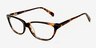 Livny Tortoise AcetateEyeglass Frames from EyeBuyDirect, Angle View