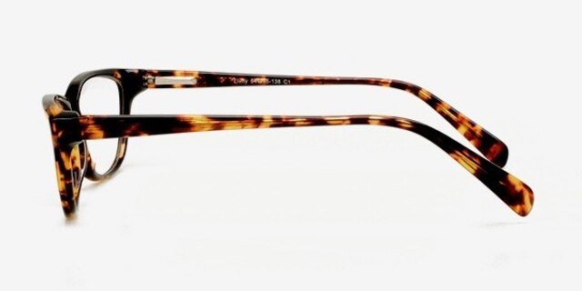 Livny Tortoise AcetateEyeglass Frames from EyeBuyDirect, Side View