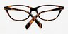 Livny Tortoise AcetateEyeglass Frames from EyeBuyDirect, Closed View