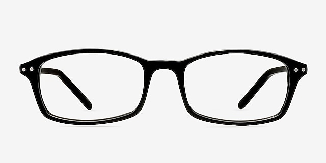 Kotelniki Black AcetateEyeglass Frames from EyeBuyDirect, Front View