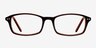 Kotelniki Brown AcetateEyeglass Frames from EyeBuyDirect, Front View