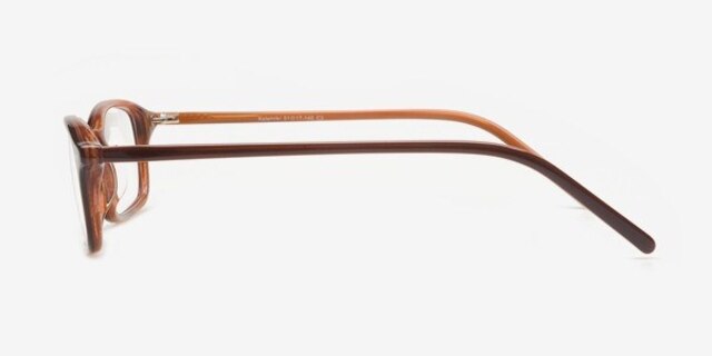 Kotelniki Brown AcetateEyeglass Frames from EyeBuyDirect, Side View