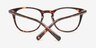 Kotovsk Tortoise AcetateEyeglass Frames from EyeBuyDirect, Closed View