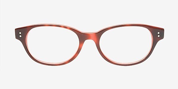 Brampton Red Acetate Eyeglass Frames