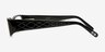 ML802 Black AcetateEyeglass Frames from EyeBuyDirect, Side View