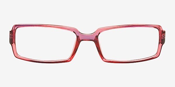 Moreno Red Acetate Eyeglass Frames