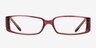 Lucie Purple AcetateEyeglass Frames from EyeBuyDirect, Front View