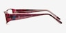 Lucie Purple AcetateEyeglass Frames from EyeBuyDirect, Side View