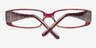 Lucie Purple AcetateEyeglass Frames from EyeBuyDirect, Closed View