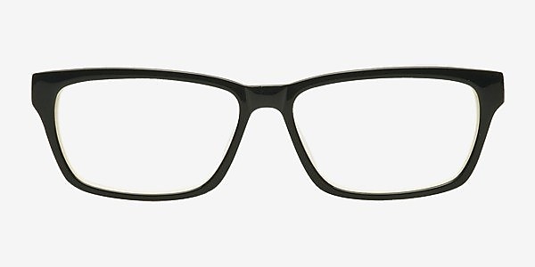 Andreapol Black/White Acetate Eyeglass Frames
