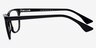 OX-095 Black AcetateEyeglass Frames from EyeBuyDirect, Side View