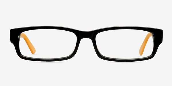 Ukungsbacka Black/Yellow Acétate Montures de lunettes de vue