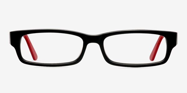 Ukungsbacka Black/Red Acétate Montures de lunettes de vue