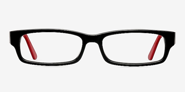Ukungsbacka Black/Red Acetate Eyeglass Frames