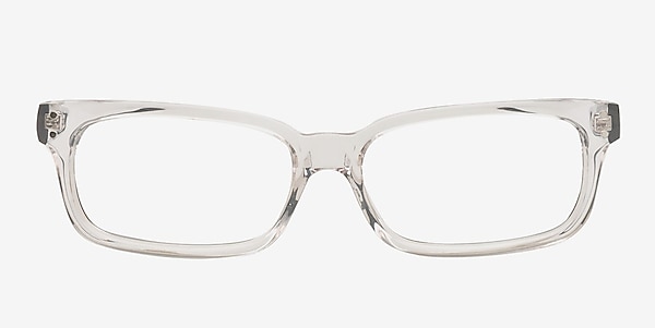 Model 3 Clear/Black Acetate Eyeglass Frames