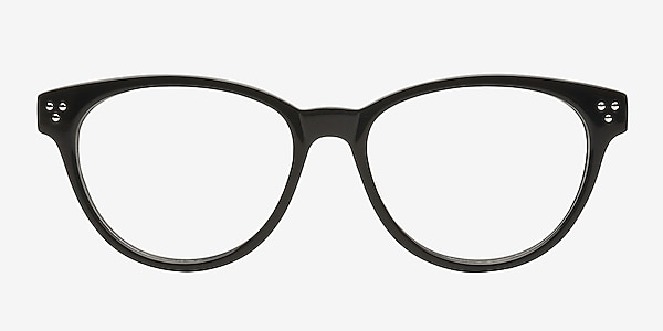 Model 5 Black Acetate Eyeglass Frames
