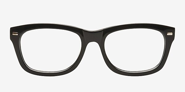 GAF-110194 Black Acetate Eyeglass Frames
