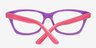 Boguchar Purple & Pink AcetateEyeglass Frames from EyeBuyDirect, Closed View