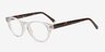 Arkhangelsk Clear & Tortoise AcetateEyeglass Frames from EyeBuyDirect, Angle View