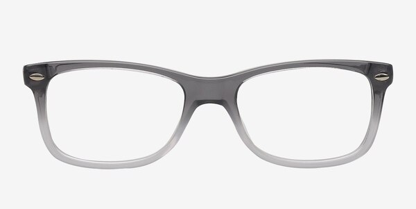 Novorzhev Grey/Clear Acétate Montures de lunettes de vue