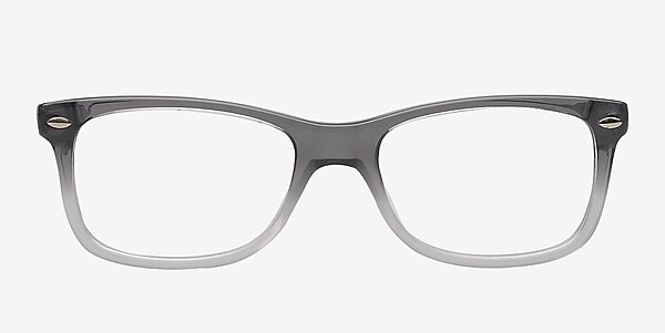 Novorzhev Grey/Clear Acétate Montures de lunettes de vue