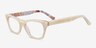 Partizansk Pearl AcetateEyeglass Frames from EyeBuyDirect, Angle View