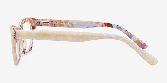 Partizansk Pearl AcetateEyeglass Frames from EyeBuyDirect, Side View