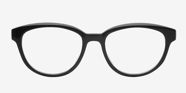 Pionersky Noir Acétate Montures de lunettes de vue
