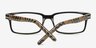 Aznakayevo Black AcetateEyeglass Frames from EyeBuyDirect, Closed View