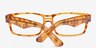 Dmitriyev Tortoise AcetateEyeglass Frames from EyeBuyDirect, Closed View