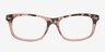 Gvardeysk Pink & Black AcetateEyeglass Frames from EyeBuyDirect, Front View