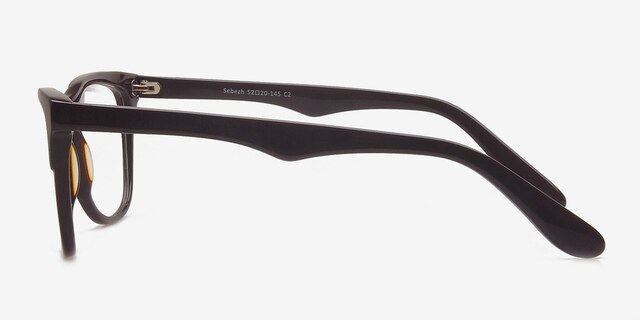 Sebezh Coffee AcetateEyeglass Frames from EyeBuyDirect, Side View