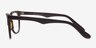 Sebezh Coffee AcetateEyeglass Frames from EyeBuyDirect, Side View
