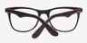 Sebezh Coffee AcetateEyeglass Frames from EyeBuyDirect, Closed View