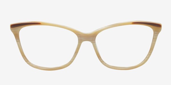 Kemerovo Ivory Acétate Montures de lunettes de vue