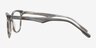 Kemerovo Grey AcetateEyeglass Frames from EyeBuyDirect, Side View