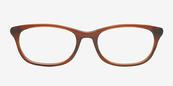 Makushino Brown Acetate Eyeglass Frames