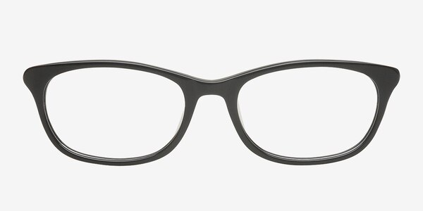 Makushino Noir Acétate Montures de lunettes de vue