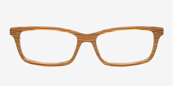 Satka Golden/Strip Acétate Montures de lunettes de vue