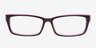HA814 Purple AcetateEyeglass Frames from EyeBuyDirect, Front View