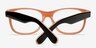 HS2204 Black & Pink AcetateEyeglass Frames from EyeBuyDirect, Closed View