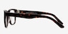Chernogorsk Brown AcetateEyeglass Frames from EyeBuyDirect, Side View