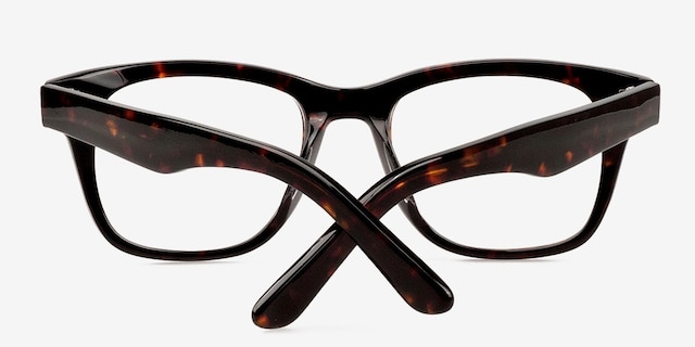 Chernogorsk Brown AcetateEyeglass Frames from EyeBuyDirect, Closed View