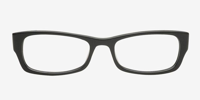 Salda Black AcetateEyeglass Frames from EyeBuyDirect, Front View