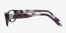 Salda Black AcetateEyeglass Frames from EyeBuyDirect, Side View