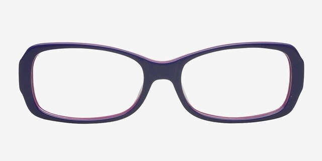 Konakovo Purple AcetateEyeglass Frames from EyeBuyDirect, Front View